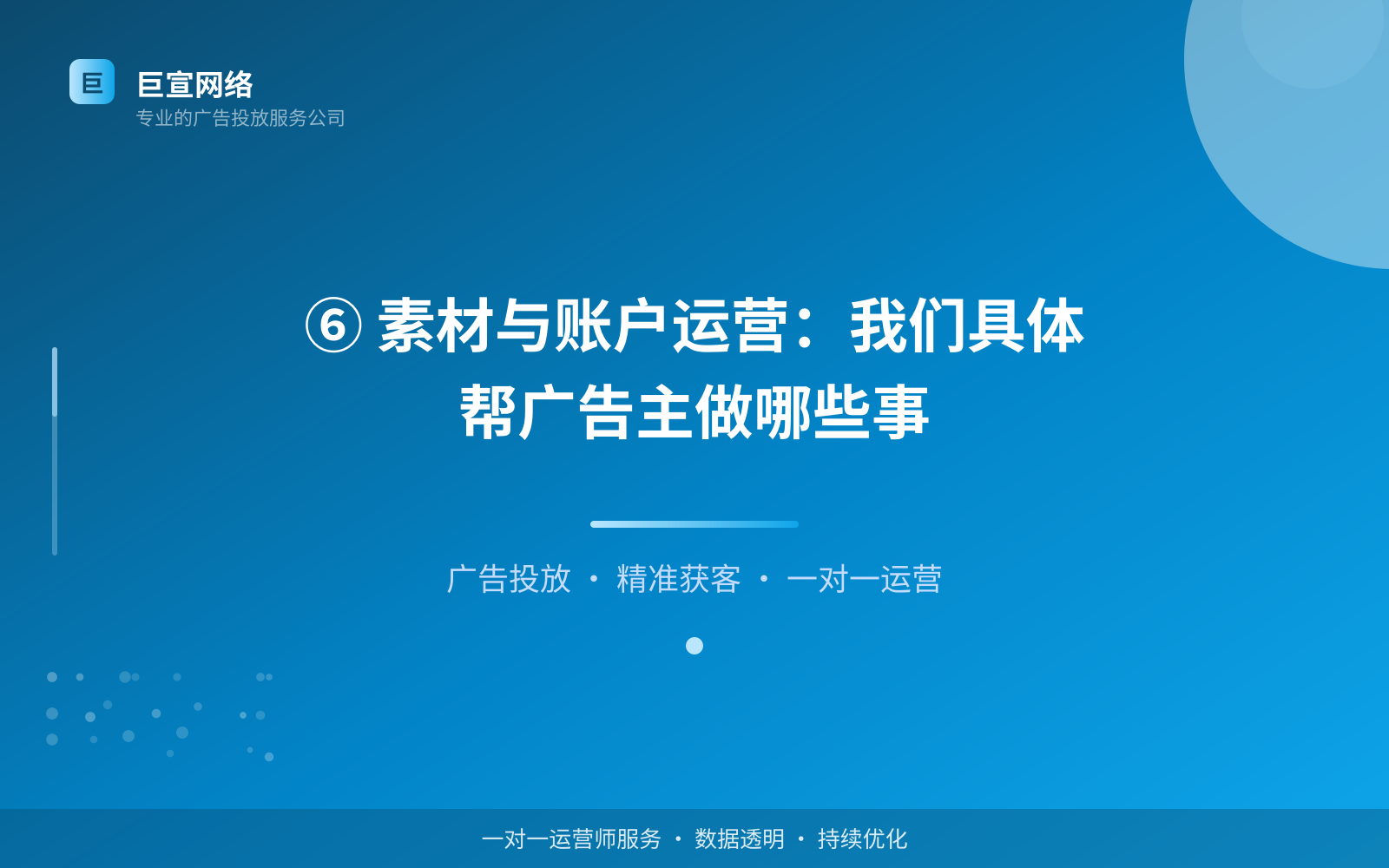 ⑥ 素材与账户运营:我们具体帮广告主做哪些事(开户流程图解) ⑥ 素材与账户运营:我们具体帮广告主做哪些事(开户流程图解)